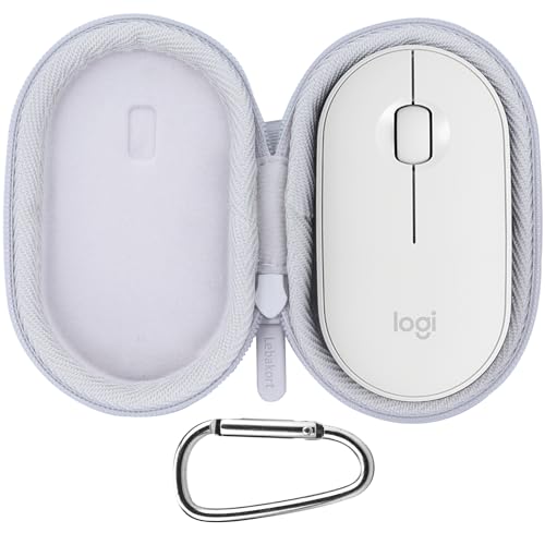 Lebakort���[�P�[�X �Ή��\���W�N�[��Logicool PEBBLE MOUSE2 M350sGR ���C�����X�}�E�X�i�I�t�z���C�g�j