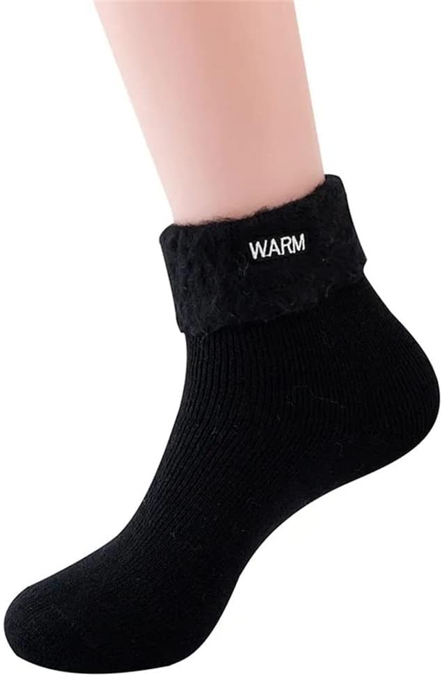 Socks for Woman Hosiery Women's Home Brushed Thickened Plush Warm Soft Cozy Thermal