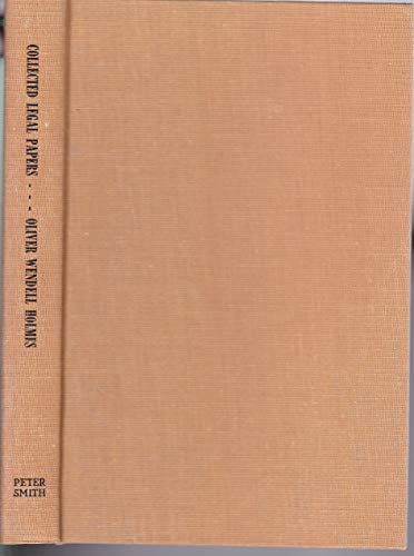 Collected Legal Papers B002SZGTRI Book Cover