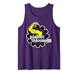 Planet Thiccness Funny Joke Thick Thicc Fitness Workout Gym Tank Top