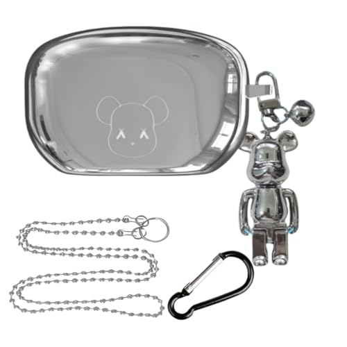 For WF-1000XM5 �p �P�[�X �J�o�[ ���C�����X �C���z�� �p �ی�P�[�X ���h�~ �����h�~ �ϏՌ� �h�� �h�o tpu�f�� ������ �d�C���b�L�Ɠh�� �ی�J�o�[ �n���� ���킢�� ���� �[�d�֗� �S�ʕی� �C���z���P�[�X �L�[�`�F�[���t�� (