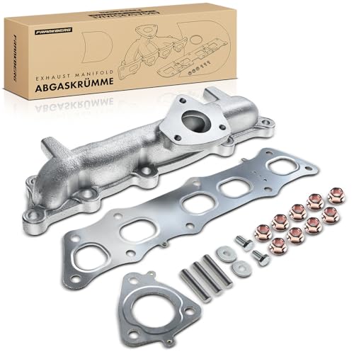 Frankberg Colector de escape Colector Compatible con CR-V III RE 2.2i-CTDi 4WD Civic VIII Hatchback FK FN 2.2 CTDi FR-V BE 2.2i-CTDi Replace# 04180RBD305