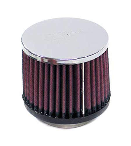 K&N Universal Clamp-On Air Filter: High Performance, Premium, Washable, Replacement Engine Filter: Flange Diameter: 2.0625 In, Filter Height: 3 In, Flange Length: 0.625 In, Shape: Round, Rc-1150 #TOP10