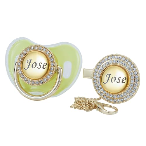 MIYOCAR Custom Any Name Can Make Personalized Bling Pacifier and