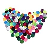 TOYANDONA 170 Piezas Almohadillas de Aroma Redondas para Colgante Difusor Pequeñas Almohadillas Absorbentes de Fibra para Aceites Esenciales Recarga Compacta para Humidificadores y Collares