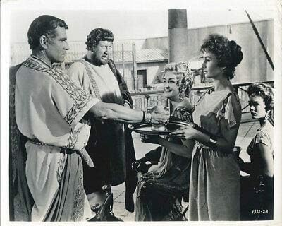 Spartacus Original 8x10 Photograph Jean Simmons Laurence Olivier P.Ustinov