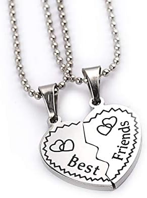 SNOWLIN Weirdo 1 and Weirdo 2 Pendant Necklaces Best Friends