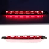 Tresound 3rd Third Brake Light for 1992-1999 Chevy C/K Suburban Blazer Tahoe/GMC Yukon Jimmy/Hummer H2/ Bravada LED High Mount Lamp Stop Light (Smoked)