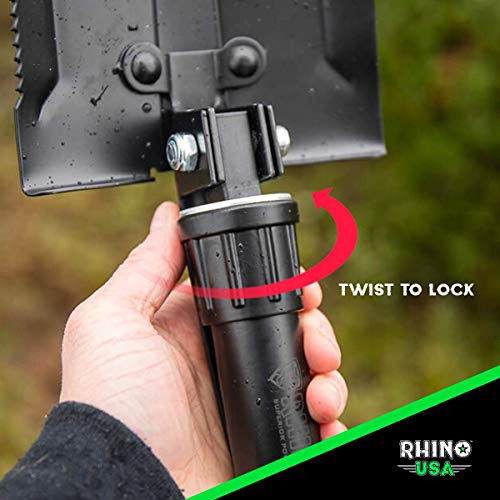 Rhino USA Folding Survival Shovel