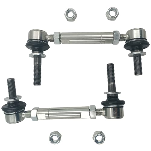 REVOTUNE Front Stabilizer Bar Link Kit Compatible with Toyota FJ Cruiser, Fortuner, Hilux, Land Cruiser Prado with Adjustable Sway Bar Link