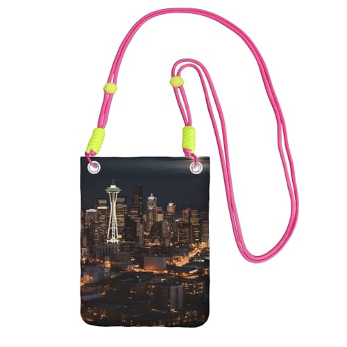 Sac à main pour téléphone portable fuchsia pour voyage et sorties city