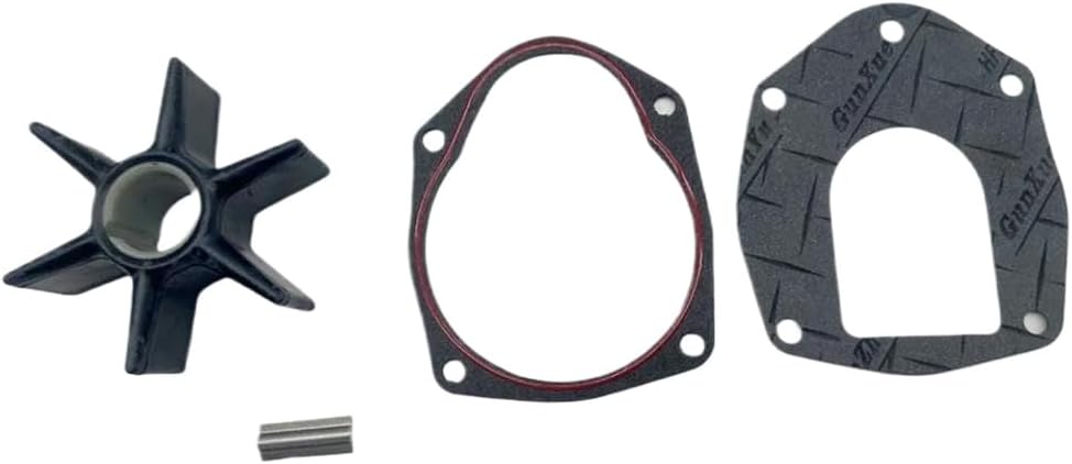 COMODO Water Pump Impeller Repair Kit with Gasket for Outboard Marine Engine Cooling System Replacement