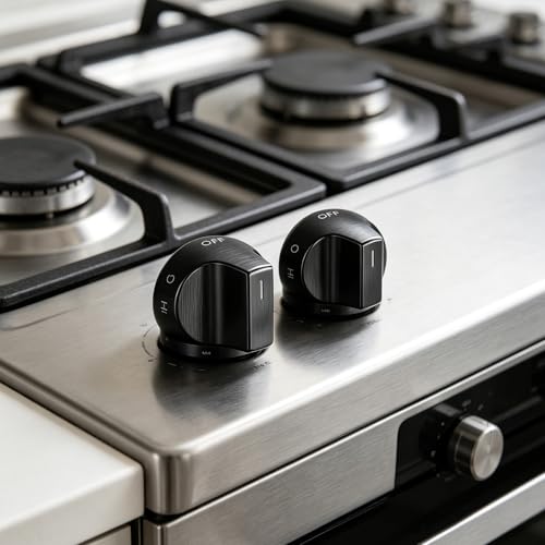 Bouton de commande de poêle en métal W11620557 pour réparation - 5