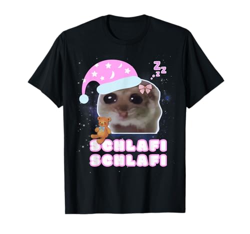 Schlafi Schlafi Lustiger Hamster süßer Hamstie Schlaf T-Shirt Schlafi Schlafi Lustiger Hamster süßer Hamstie Schlaf T-Shirt