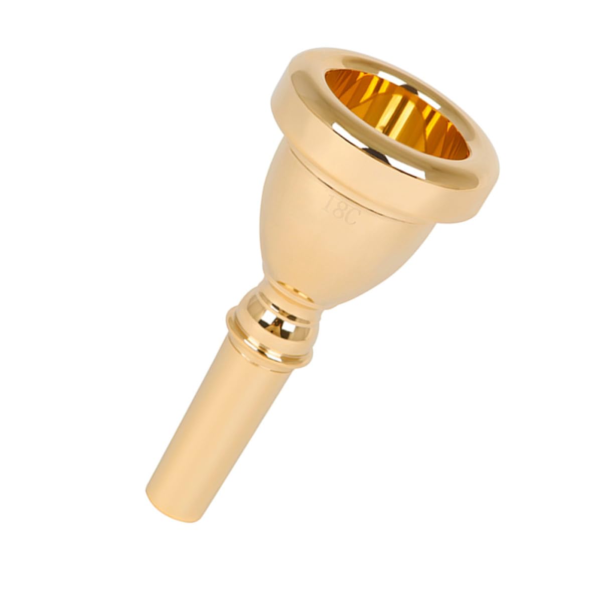 Tuba Ersatzzubehör 14mm aus Messing für Musiker mit Goldener Oberfläche