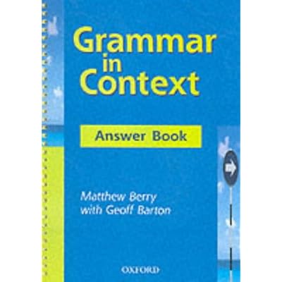 Grammar in Context