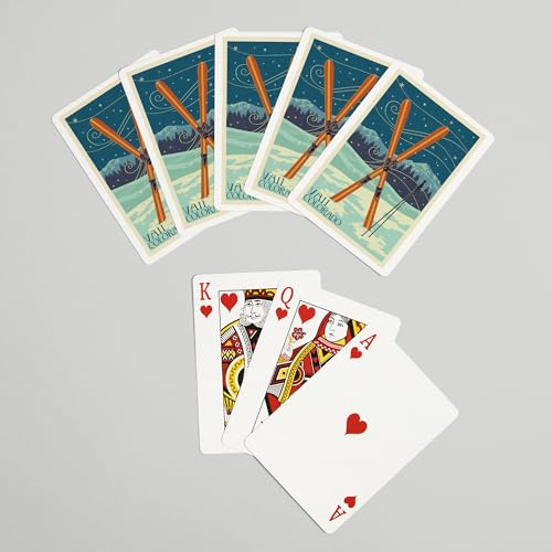 Baraja de Cartas Póker 52 Cartas Vail Colorado miniatura 7