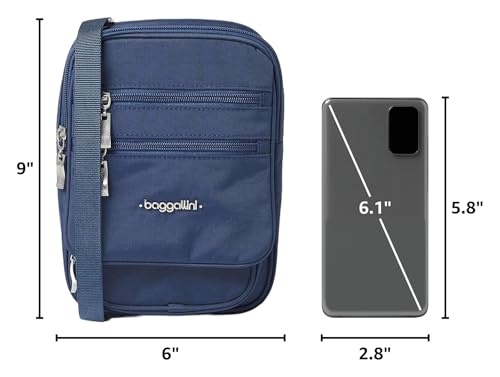 Image of Baggallini Journey Crossbody Bags for Women 9x6 Small Lightweight Travel Handbag W /RFID