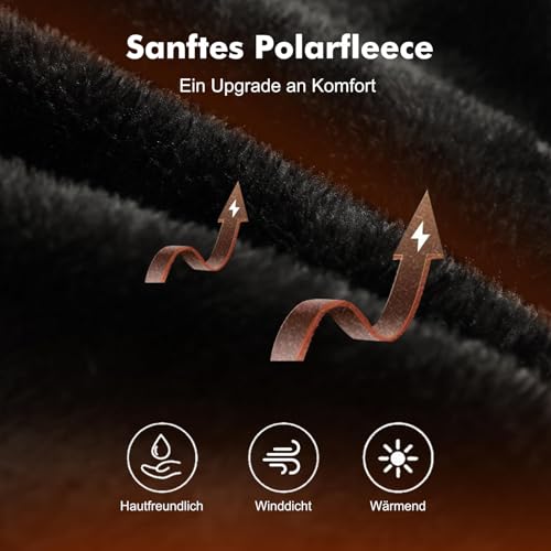 Tavaler Sturmhaube Herren/Damen Winter | Balaclava Fleece | Kapuzenschal Thermo | Skimaske Wolle | Schalmütze Winddicht Skimütze für Radfahren, Snowboarden, Skifahren