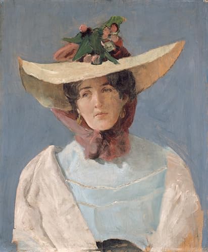 Pintura sobre lienzo clásica Ritratto dell'attrice Mowinckel con acabado de alta fidelidad
