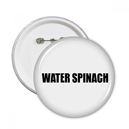 Épinard d'eau pins badge de vêtement multicolore pour customiser