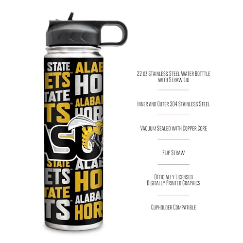 Gobelet Alabama State Hornets isotherme anti-éclaboussures 650ml