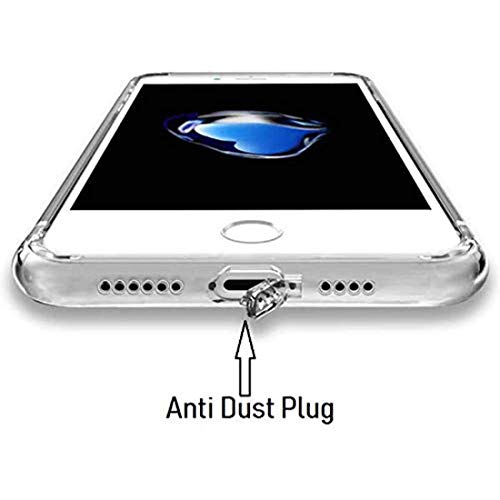Image of Amazon Brand - Solimo Anti Dust Plug Mobile Cover (Soft & Flexible Back case), for Vivo V17 Pro (Transparent)