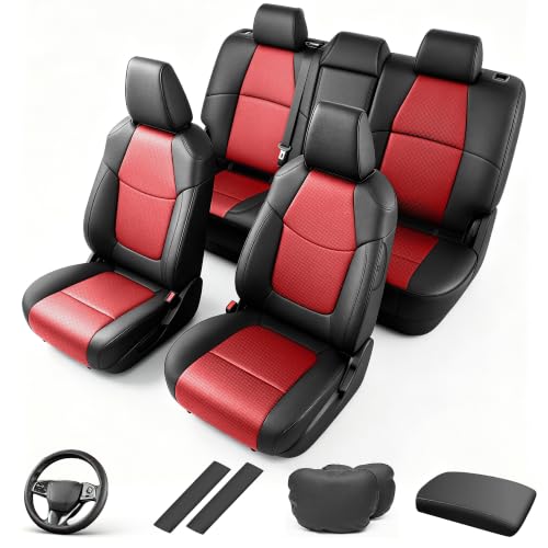 Image of AOMSAZTO Custom Fit Seat Covers for Toyota Corolla Cross 2023-2026 Hybrid