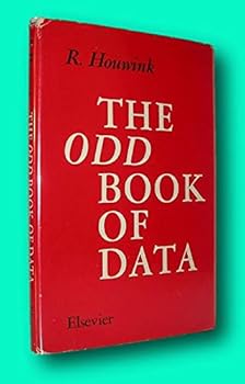 Hardcover Rare R Houwink / THE ODD BOOK OF DATA 1st Edition 1965 Book