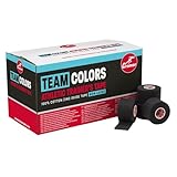 Cramer Team Color Athletic Tape, Black, Latex-Free, 1.5