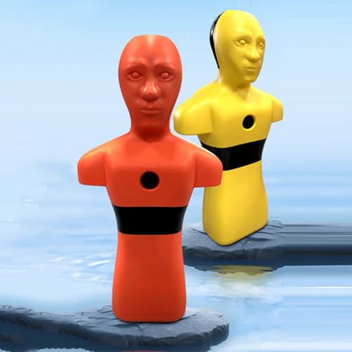 Muñeco de Entrenamiento Acivirdde para Agua Amarillo miniatura 7