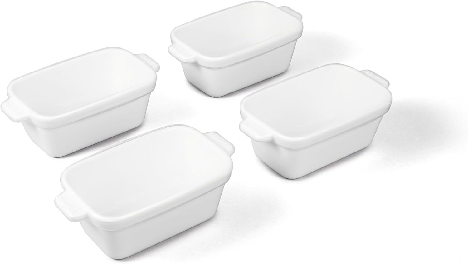 Souper Cubes Ceramic Baking Dishes 4-Pack