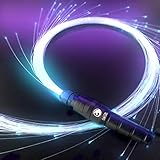 Electrik Unicorn Sparkle Whip - LED Fiber Optic Whip [ 6 Ft 360° Orbit ] Super Bright Light Up Rave Toy | EDM Pixel Flow Lace Dance Festival