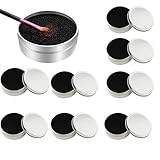 LUENES 8pcs Makeup Brush Cleaner Set, Dry Color Removal Sponge Cleans Natural and Synthetic Makeup B