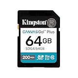 64GB SDXC Canvas Go Plus Gen4 200MB/秒 C10 UHS-I U3 V30 SDG4/64GB