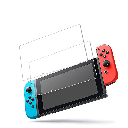 お得任天堂Switchとスマブラ強化ガラス！ 美品】Nintendo Switch 【強化ガラス付き】