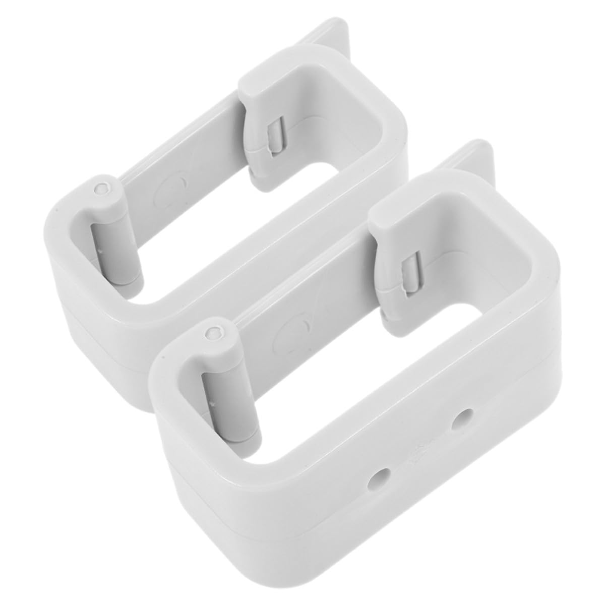 Evita el Balanceo con Clips para Cortinas de RV Blancos NIYANGLE de ABS de 2 Pzas