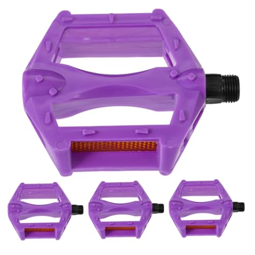 Milisten 2paare Fahrradpedale Für Mountainbikes Und Rennräder rutschfeste Pedale Mit Praktischer Installation Robuste Kunststoffpedale Für Outdoor-fahrradtouren