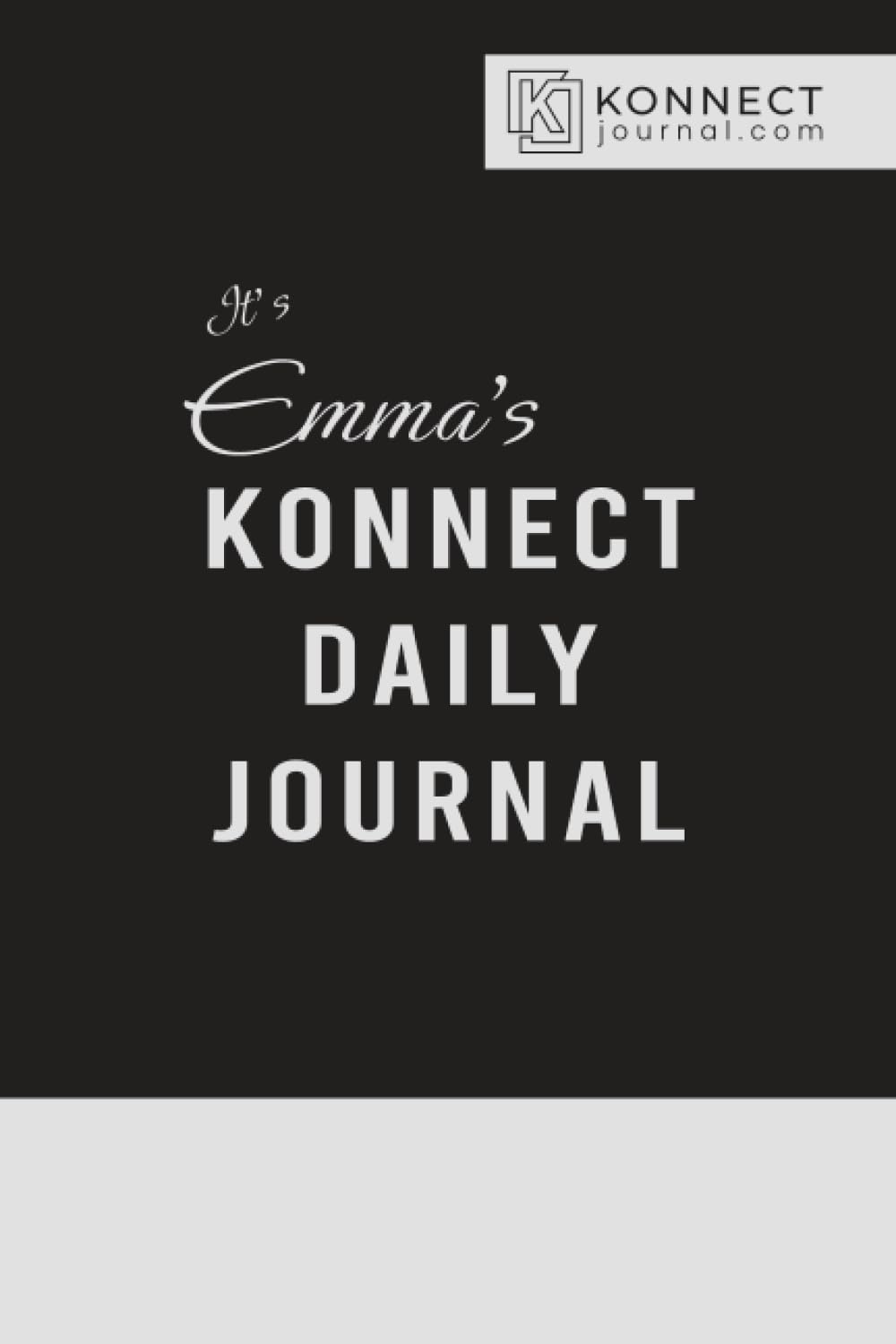 It’s Emma’s Konnect Daily Journal