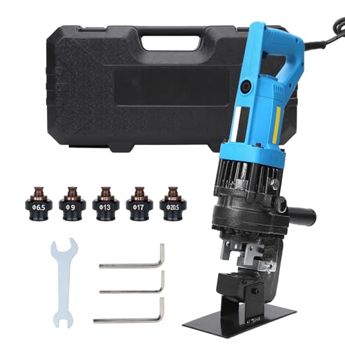 1300W Electric Hydraulic Hole Puncher 10T Output Force 2-3s Punch Speed