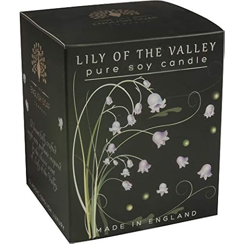 The English Soap Company Lily of The Valley Candle Cover