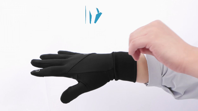 RUIXUE Handschoenen voor dames en heren, touchscreen, fietshandschoenen, hardloophandschoenen, warme winddichte winterhandschoenen, sporthandschoenen, uniseks, elastisch, licht, ademend, herfst - Image 8