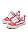 Vans Little Kids' Knu Skool Shoe - '90s Retro Puffy Fashion Sneakers, Boy & Girl, Crimson Haze, 3