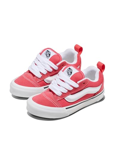 Image of Vans Kids' Knu Skool Shoe - '90s Retro Puffy Fashion Sneakers for Boys & Girls