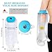 Kids Cast Covers for Shower Arm Waterproof,Soft comfortable Teens Bandage Protector for Broken Hand,Wrist, Finger,Elbow,Sleeves Protector Bag for Youth/Toddler Showering Cilld in Bath to Keep Wounds Dry(Half Arm)