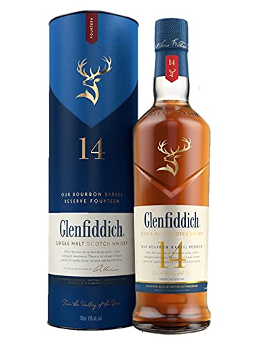 Glenfiddich Glenfiddich 14 Years Old BOURBON BARREL RESERVE Single Malt...