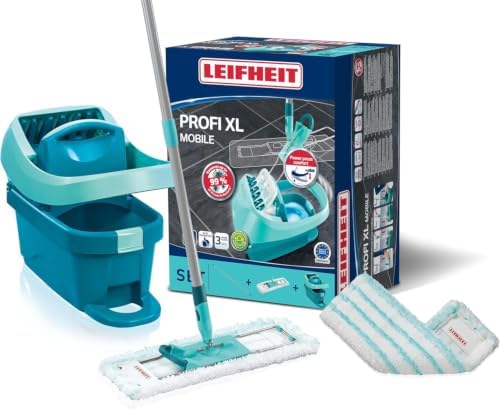 Leifheit Kit Profi XL Essore-housse avec Roulettes et Lav…