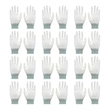 GMBYLBY 12 Paar Antistatische Mehrzweck Handschuhmaterialien Für Verschiedene Arbeitsszenarien Wie...