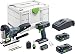 Produktbild Festool Montageset Akku T 18+3/PSC 420 I-Set (mit Akkupacks, Schnellladegerät, Werkzeugfutter, Magnet-Bithalter, Schnellspannbohrfutter,Stichsägeblatt-Set,Splitterschutz,Bit,Gürtelclip), im Systainer
