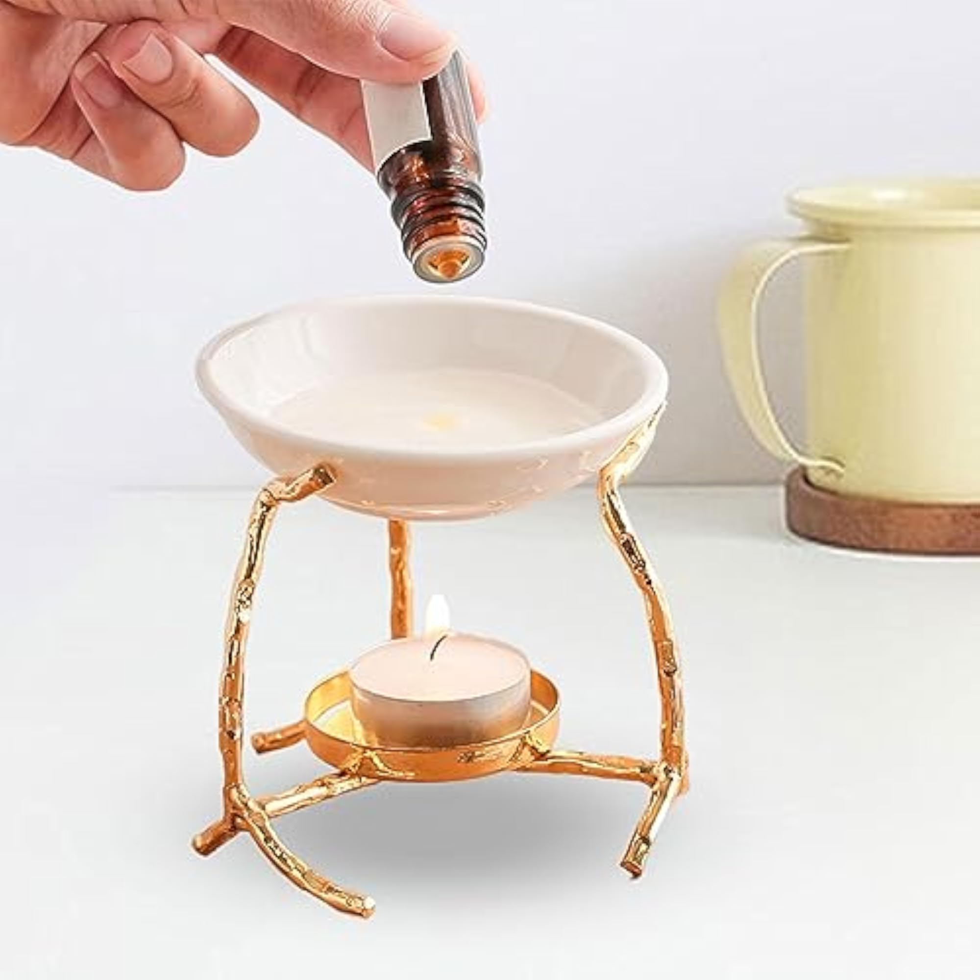 Ceramic Essential Oil Burner Desktop Oil Diffuser